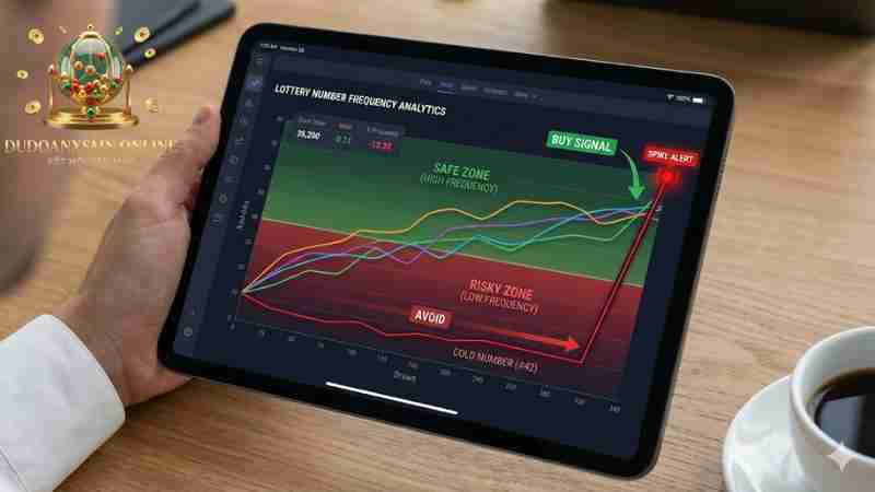 Biểu đồ thể hiện chu kỳ gan của các con số trong 30 ngày qua.