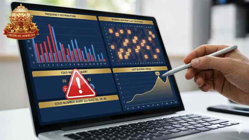 Biểu đồ thống kê lô gan cần tránh để giảm rủi ro.