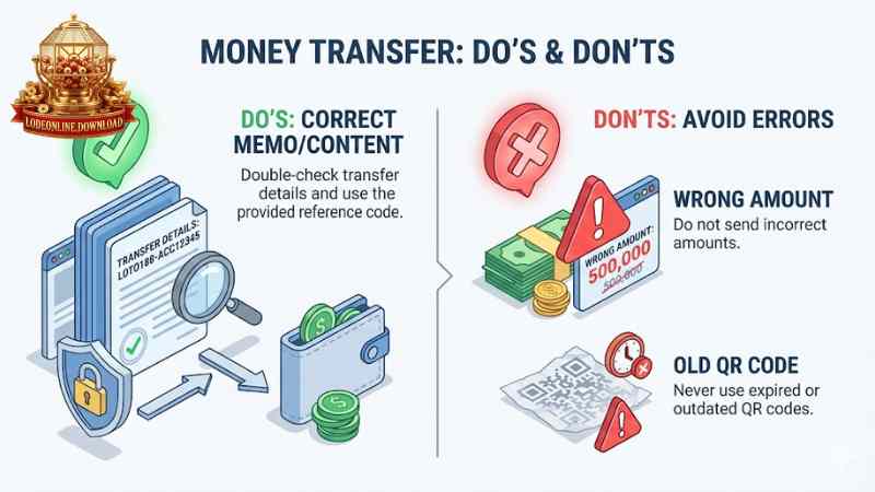 Cảnh báo những lỗi sai thường gặp cần tránh khi nạp tiền.