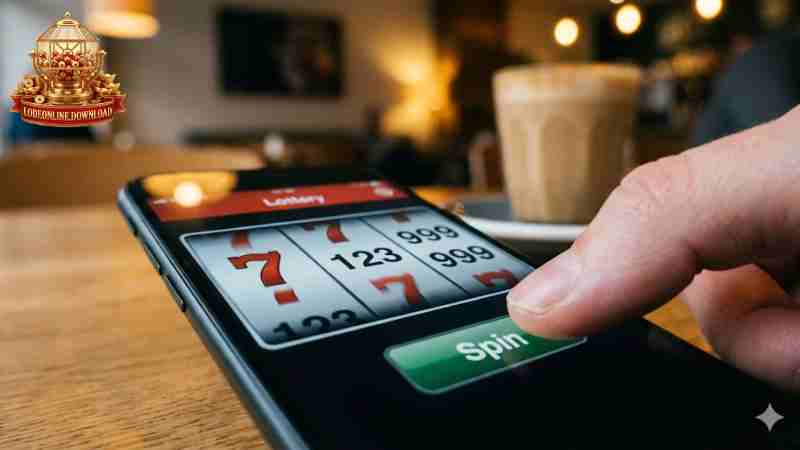 Giao diện quay thử XSMB trực quan, mô phỏng quá trình quay thưởng thật.