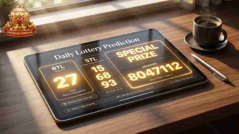 Bảng chốt số miền Bắc chi tiết và trực quan.