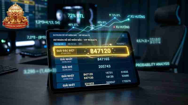 Phân tích bảng kết quả xổ số để tìm quy luật nhịp lô.